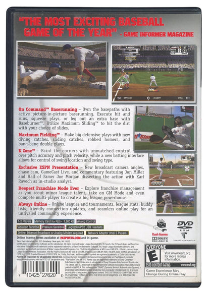 Playstation 2: Major League Baseball 2k5-(CIB)