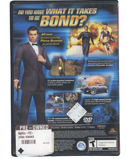 Playstation 2: 007: Nightfire-(CIB)