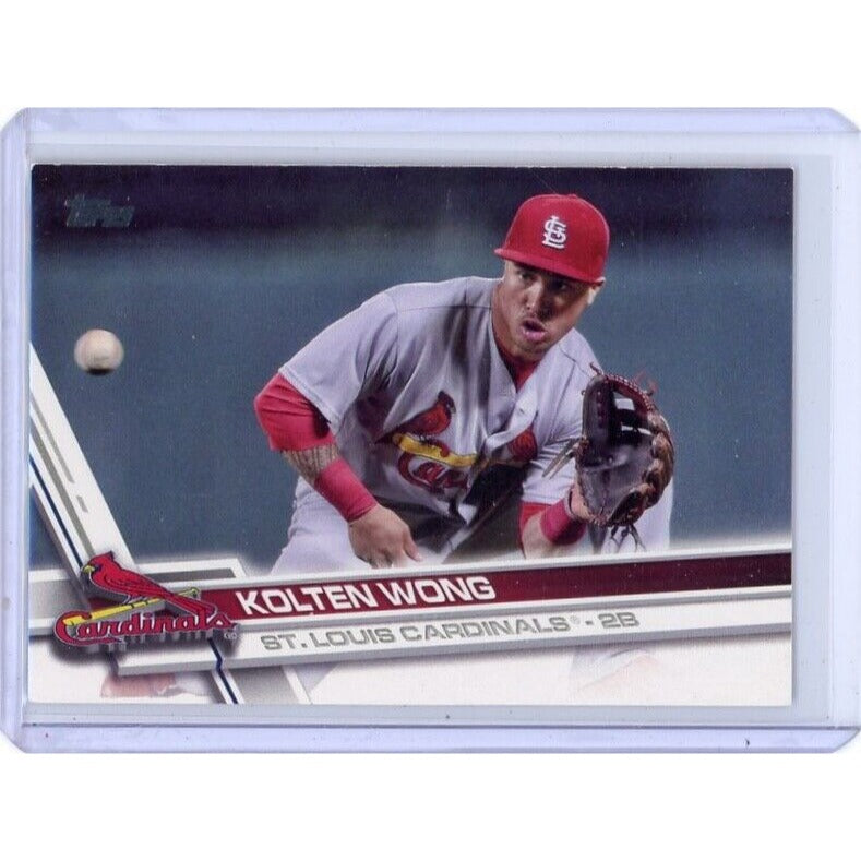 2017 St. Louis Cardinals Kolten Wong Topps #517