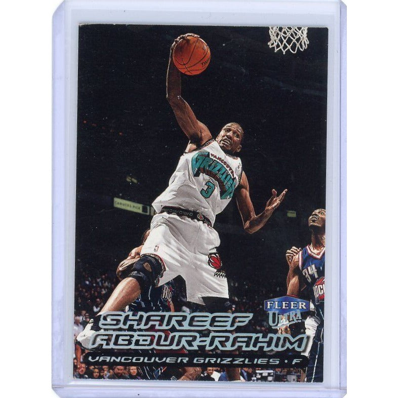 1999-00 Vancouver Grizzlies Shareef Abdur Rahim Fleer Ultra #88