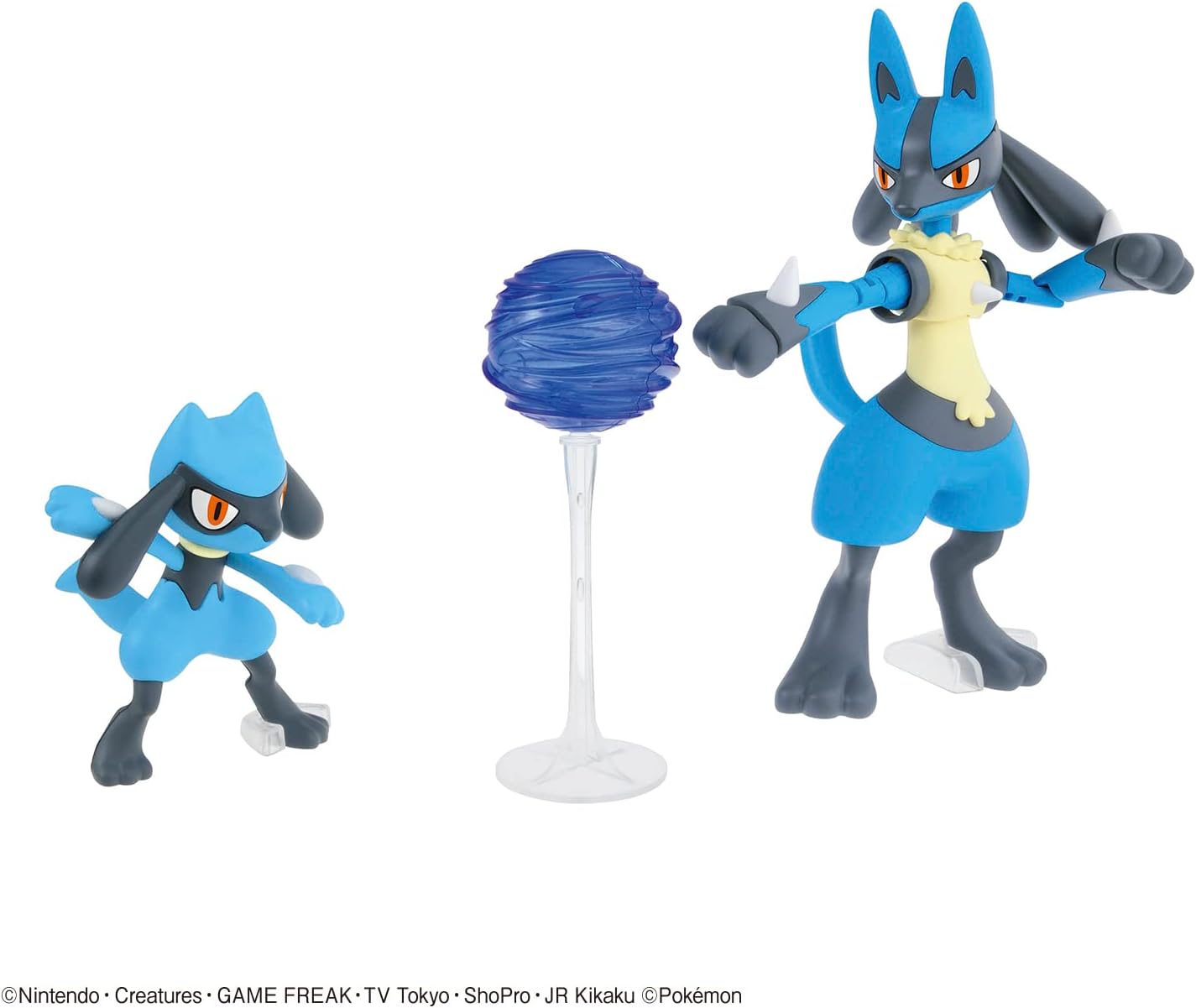 Riolu & Lucario Model Kit