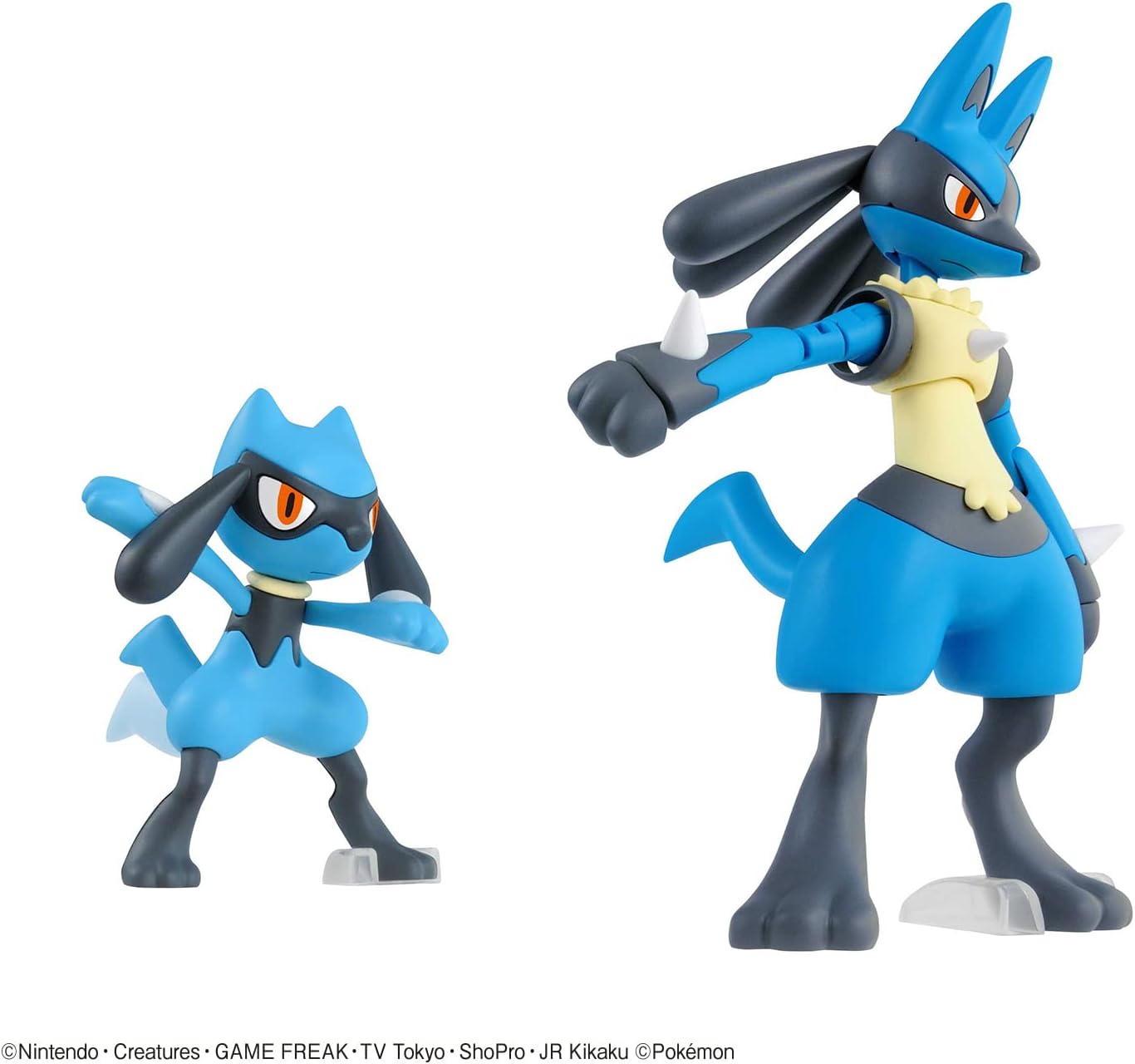 Riolu & Lucario Model Kit