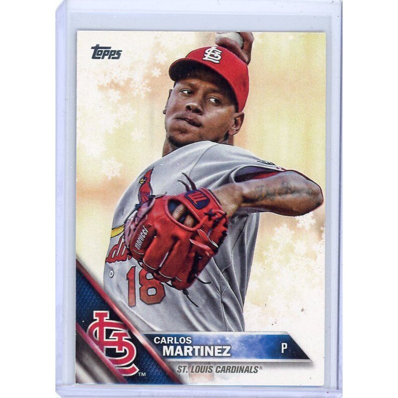 2016 St. Louis Cardinals Carlos Martinez Topps Holiday #HMW100