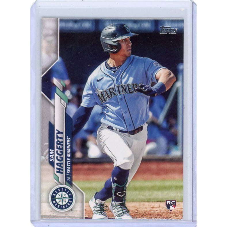 2020 Seattle Mariners Sam Haggerty Topps Update #U-152