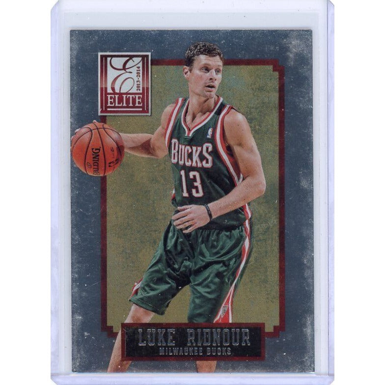 2013-14 Milwaukee Bucks Luke Ridnour Panini Elite #87