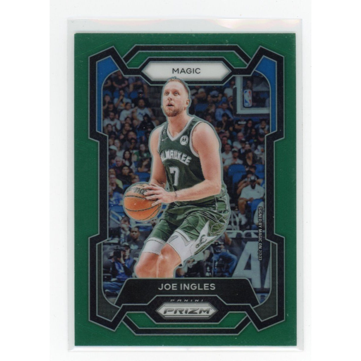 2023-24 Joe Ingles Panini Prizm #296 Prizms Green