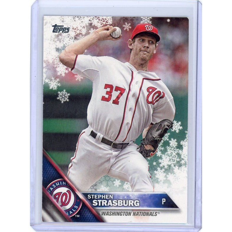 2016 Washington Nationals Stephen Strasburg Topps Holiday #HMW134