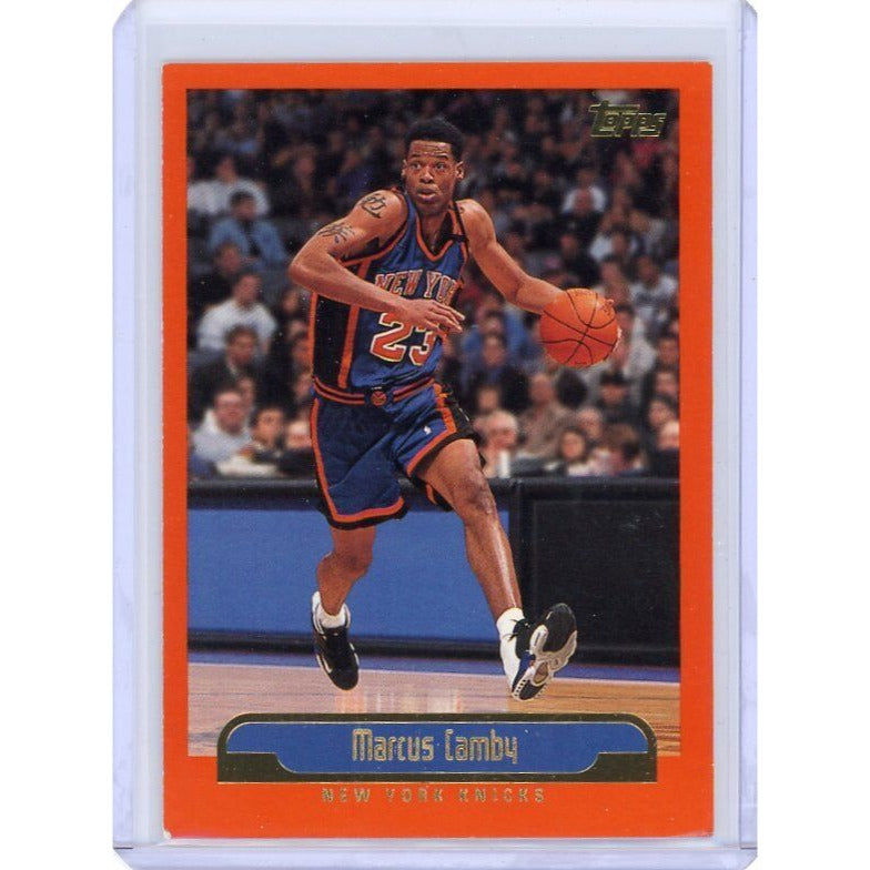 1999-00 New York Knicks Marcus Camby Topps #229