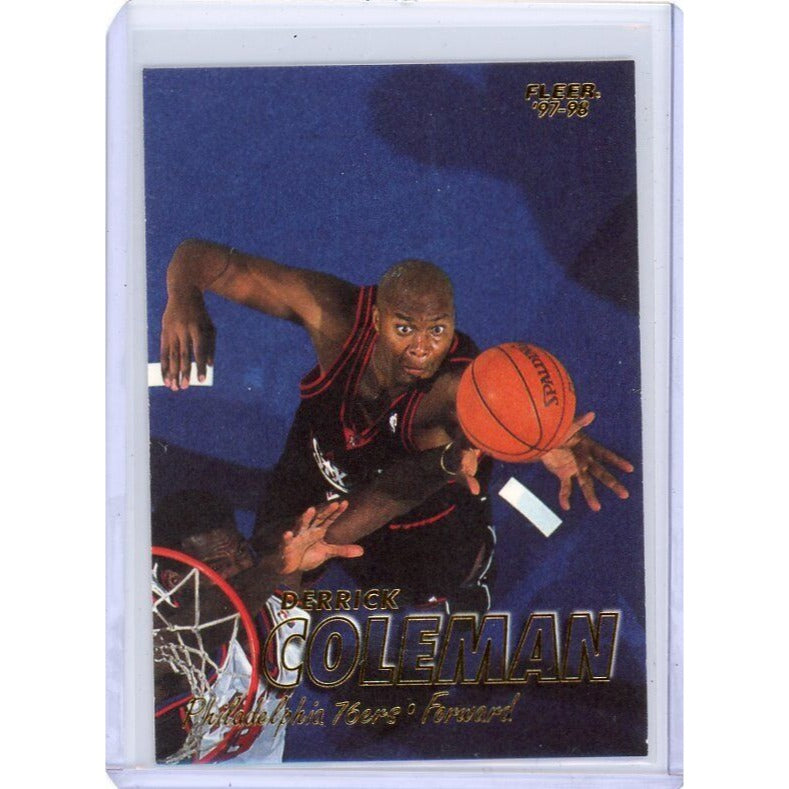 1997-98 Philadelphia 76ers Derrick Coleman  Fleer #243