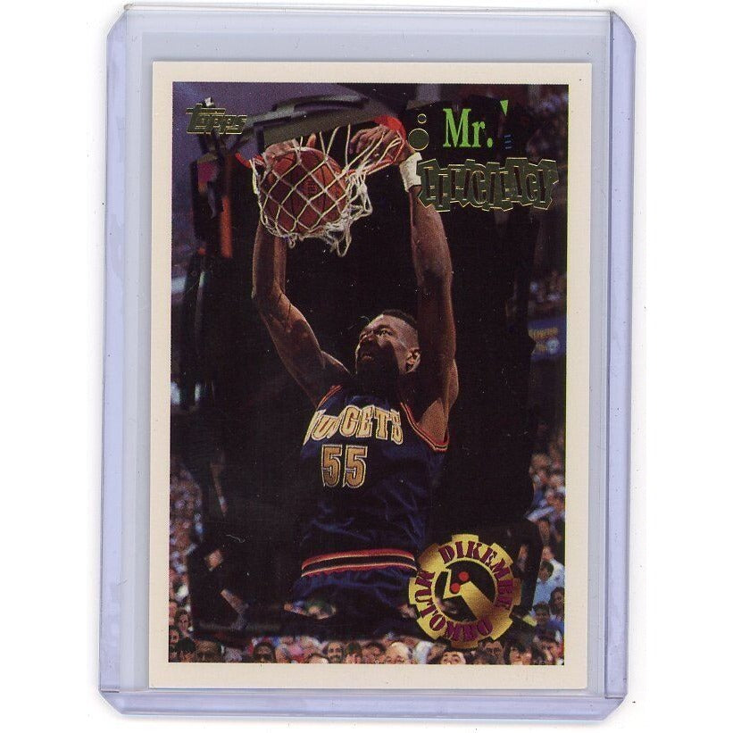 1994-95 Denver Nuggets Dikembe Mutombo Topps #50