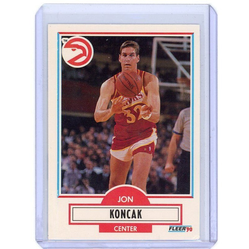 1990-91 Atlanta Hawks Jon Koncak Fleer Update #U-1