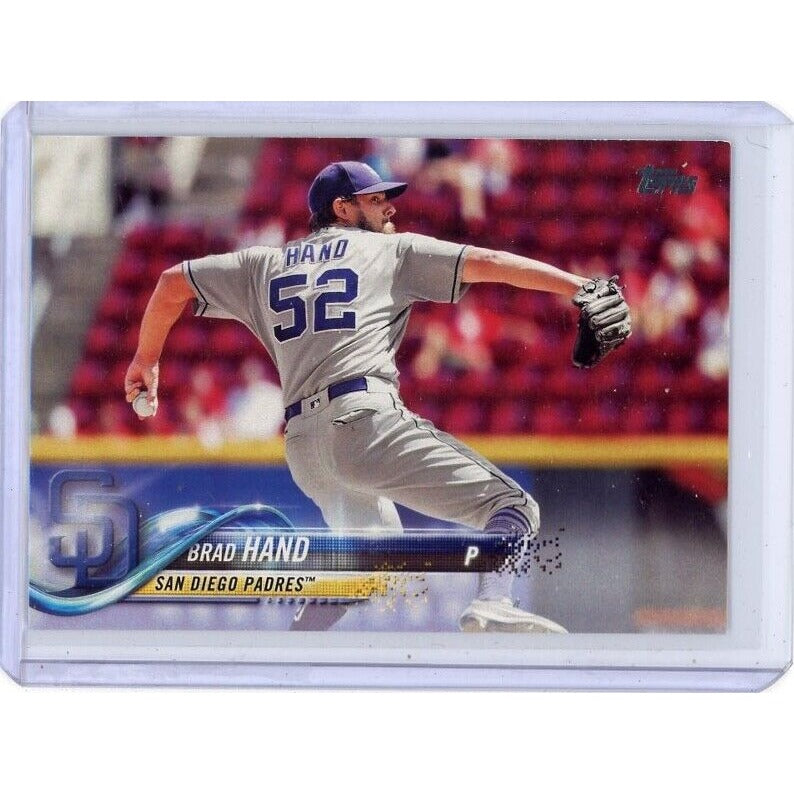 2018 San Diego Padres Brad Hand Topps #52