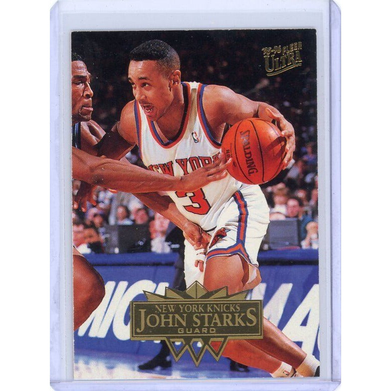 1995-96 New York Knicks John Starks Fleer Ultra #122