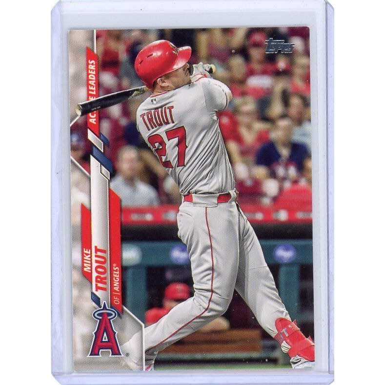 2020 Los Angeles Angels  Mike Trout Topps Update #U-292