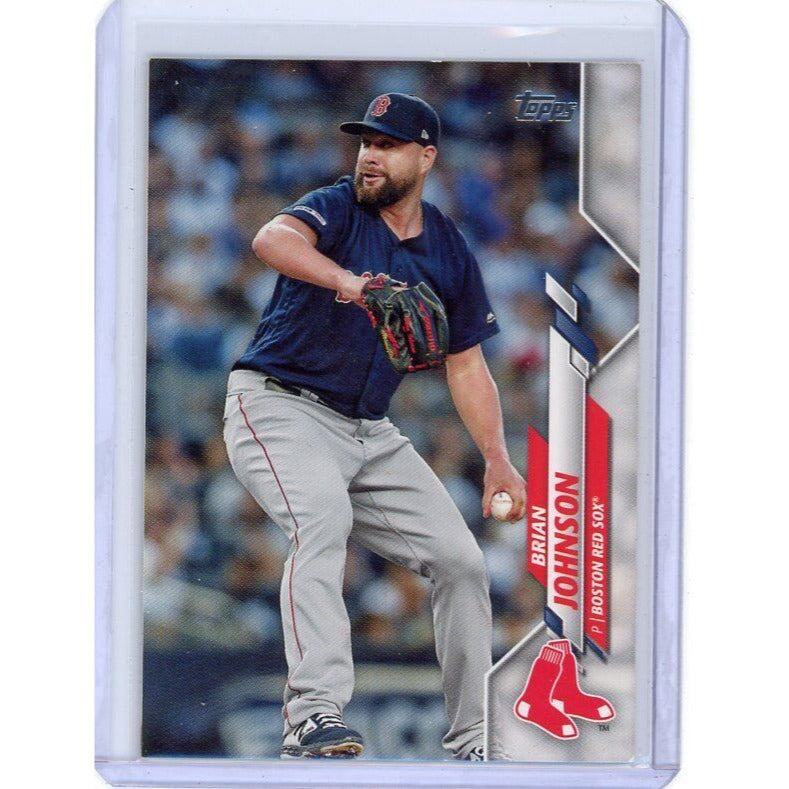 2020 Boston Red Sox Brian Johnson Topps Update #U-89