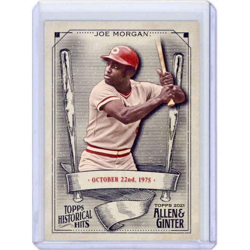 2021 Cincinnati Reds Joe Morgan Topps Allen & Ginter Historical Hits #HH-36