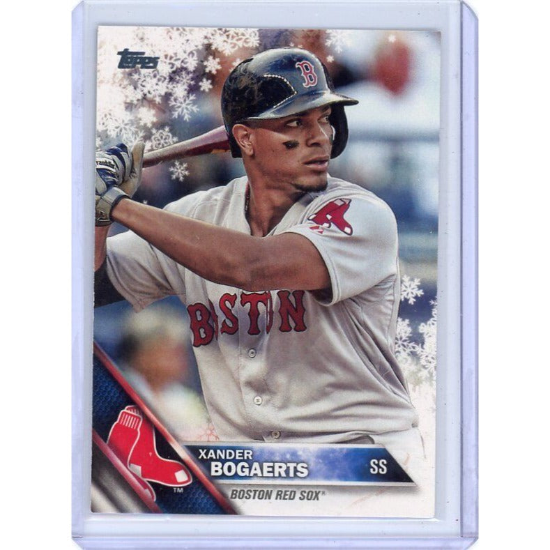 2016 Boston Red Sox Xander Bogaerts Topps Holiday #HMW104