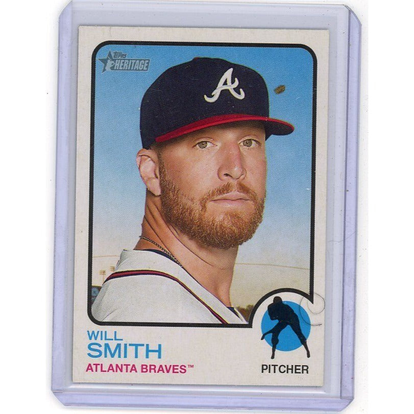 2022 Atlanta Braves Will Smith Topps Heritage #53