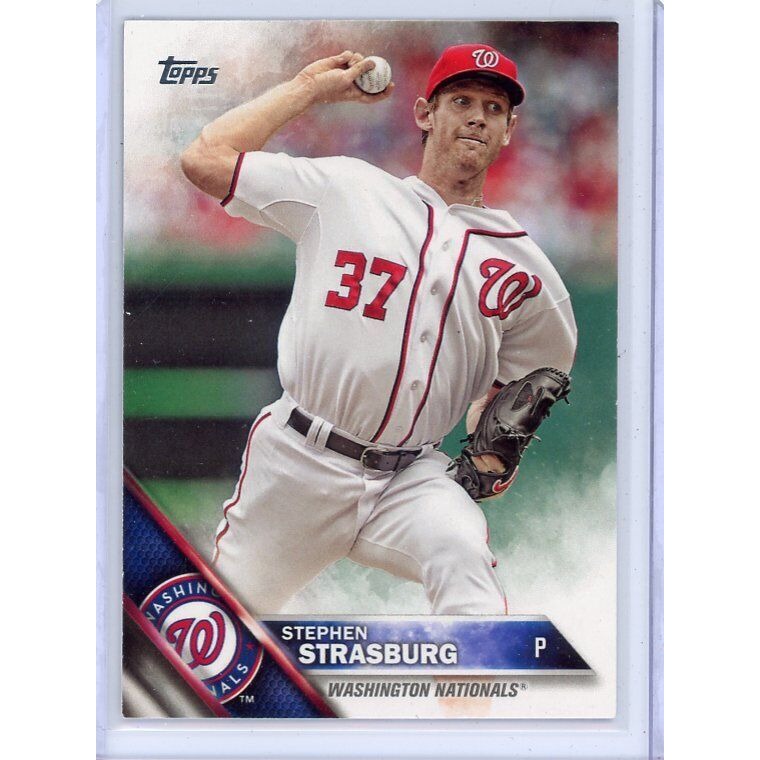 2016 Washington Nationals Stephen Strasburg Topps #WN-8