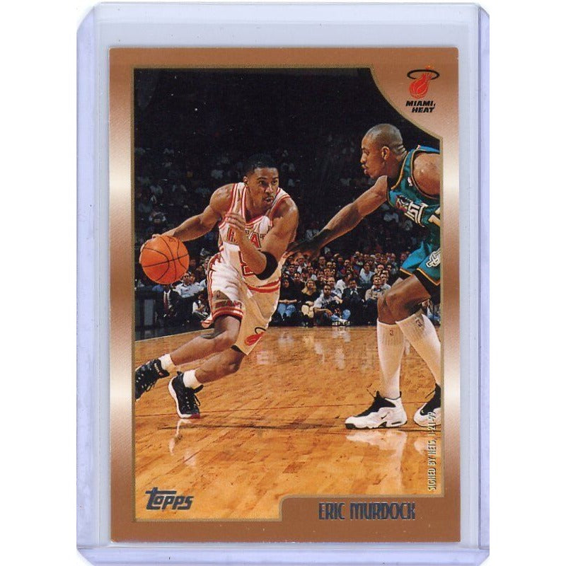 1998-99  Miami Heat Eric Murdock Topps #123