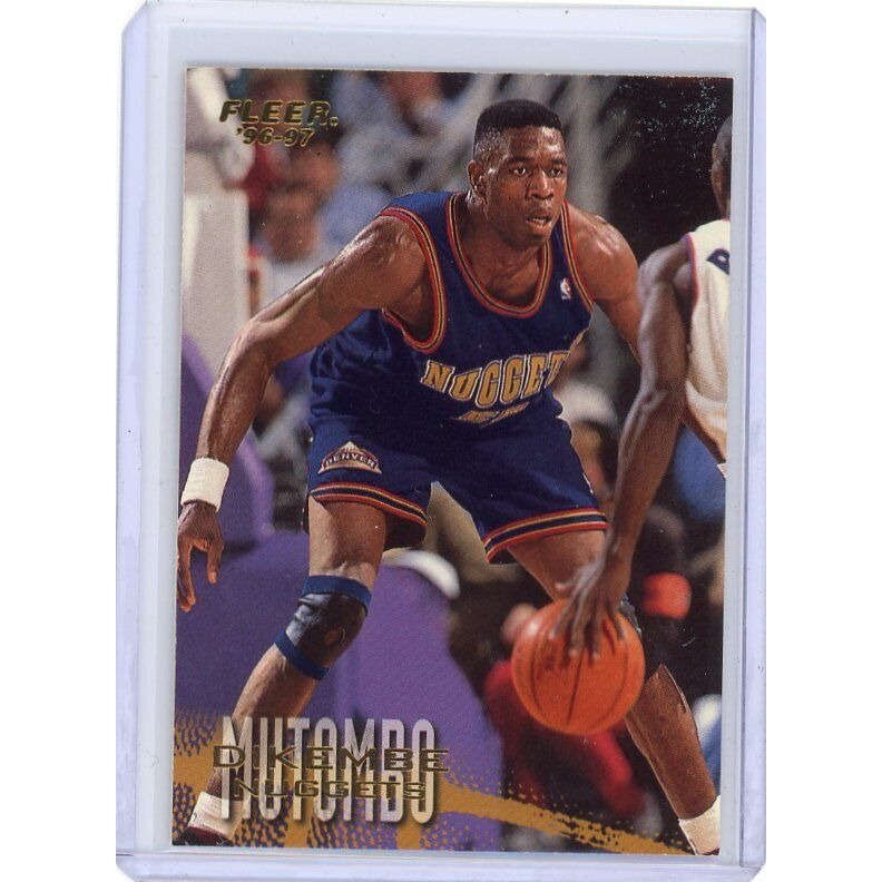 1996-97 Denver Nuggets Dikembe Mutombo Fleer #27