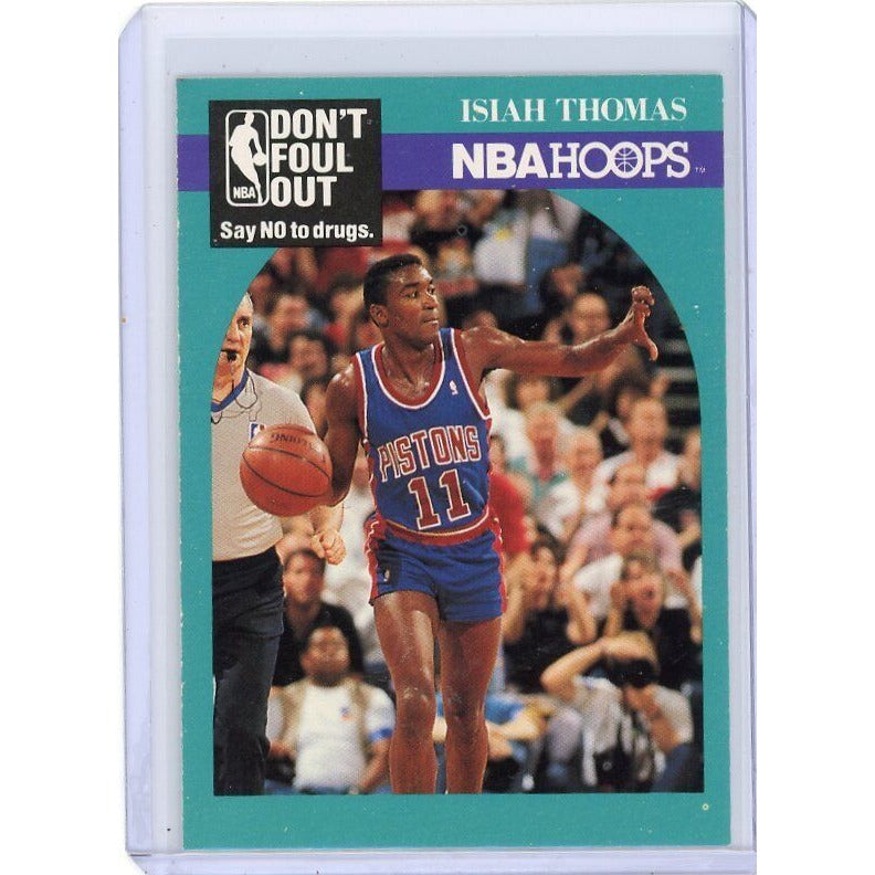 1990-91 Detroit Pistons Isiah Thomas  Hoops #389