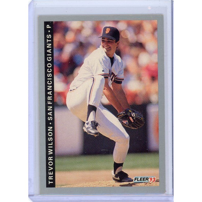 1993 San Francisco Giants Trevor Wilson Fleer #162