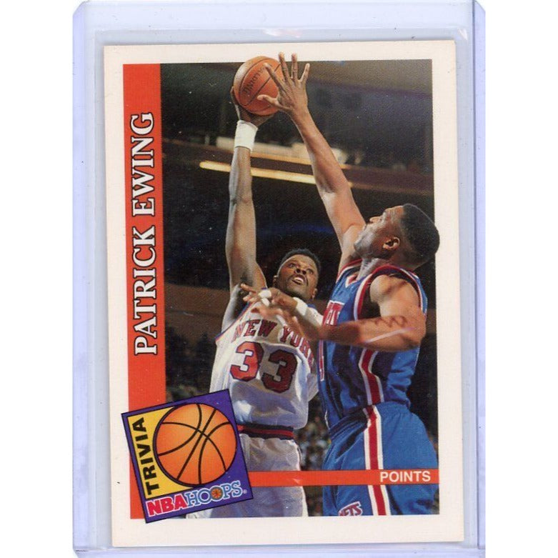 1992-93 New York Knicks Patrick Ewing NBA Hoops #484