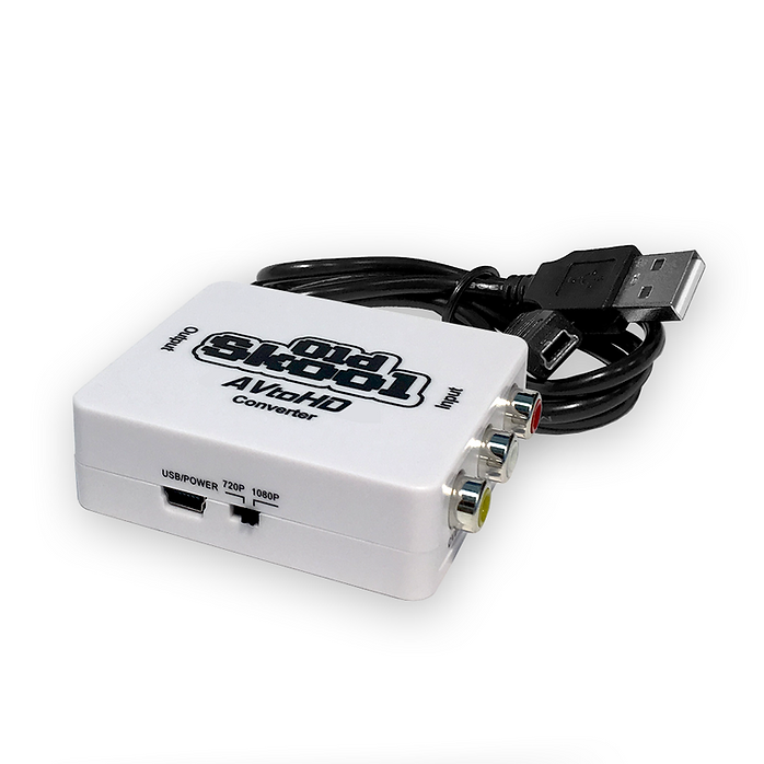 Old Skool: AV to HD Converter