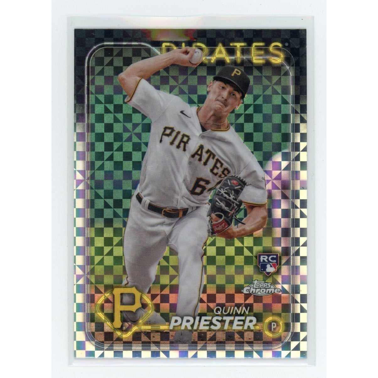 2024 Topps #93 Quinn Priester Holiday (Series One)