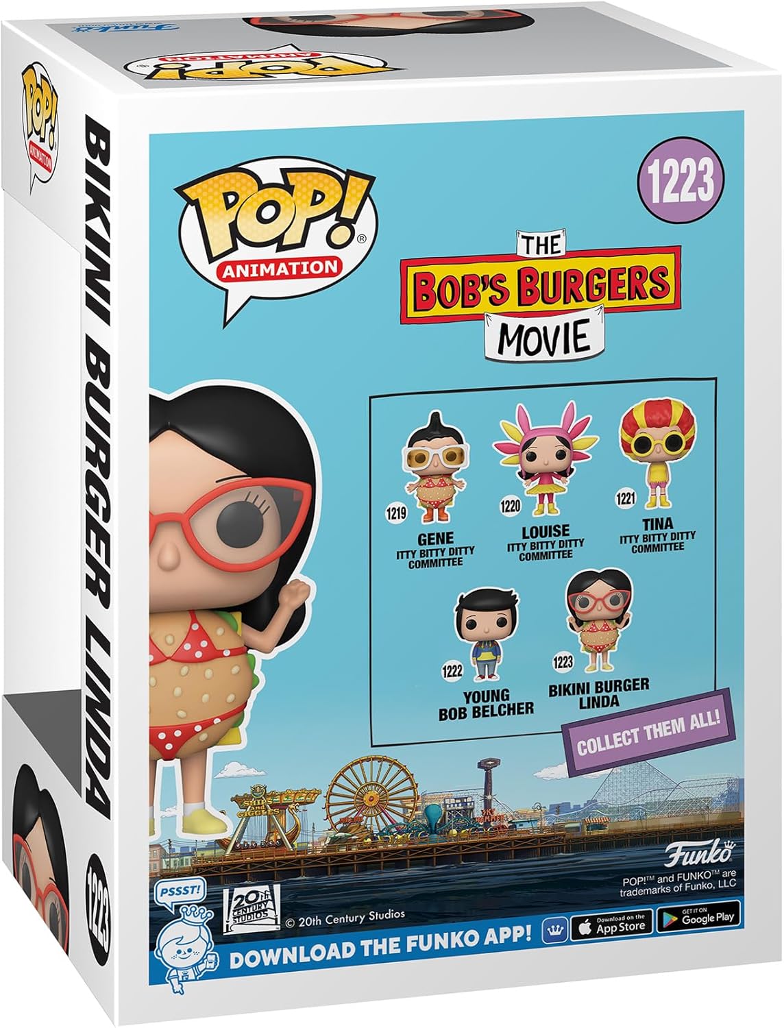 Bikini Burger Linda Funko Pop