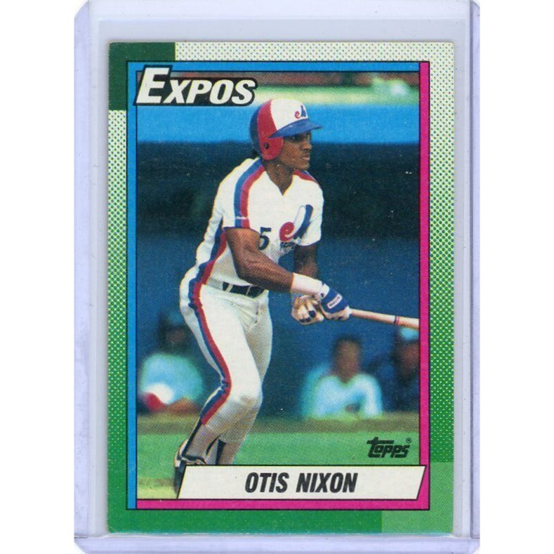 1990 Montreal Expos Otis Nixon Topps #252