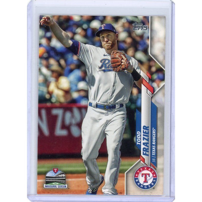 2020 Texas Rangers Todd Frazier Topps Update #U-73