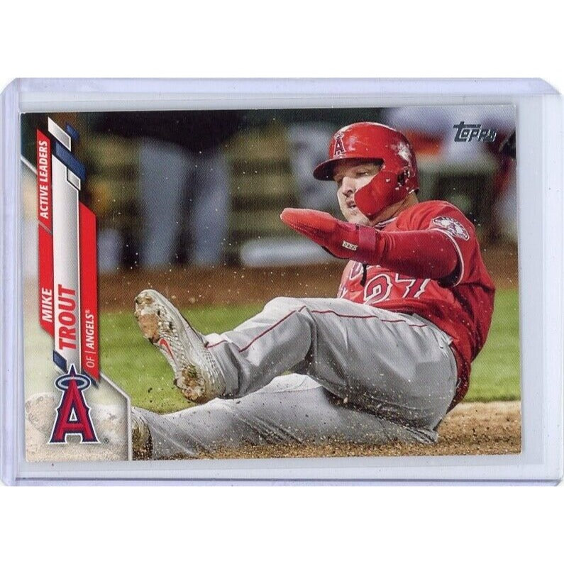 2020 Los Angeles Angels Mike Trout Topps Update #U-119