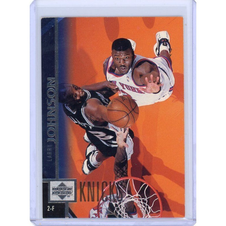 1997-98 New York Knicks Larry Johnson Upper Deck #84