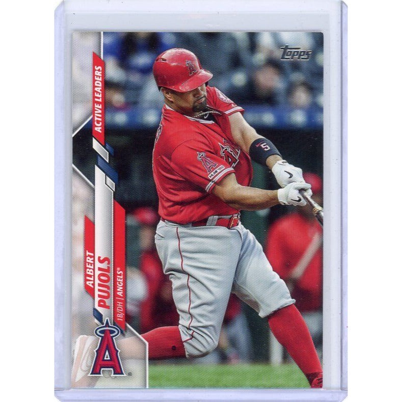 2020 Los Angeles Angels Albert Pujols Topps Update #U-38