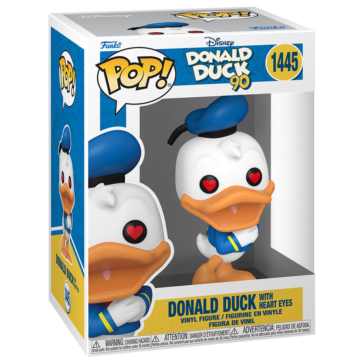 Donald Duck with Heart Eyes Funko Pop!