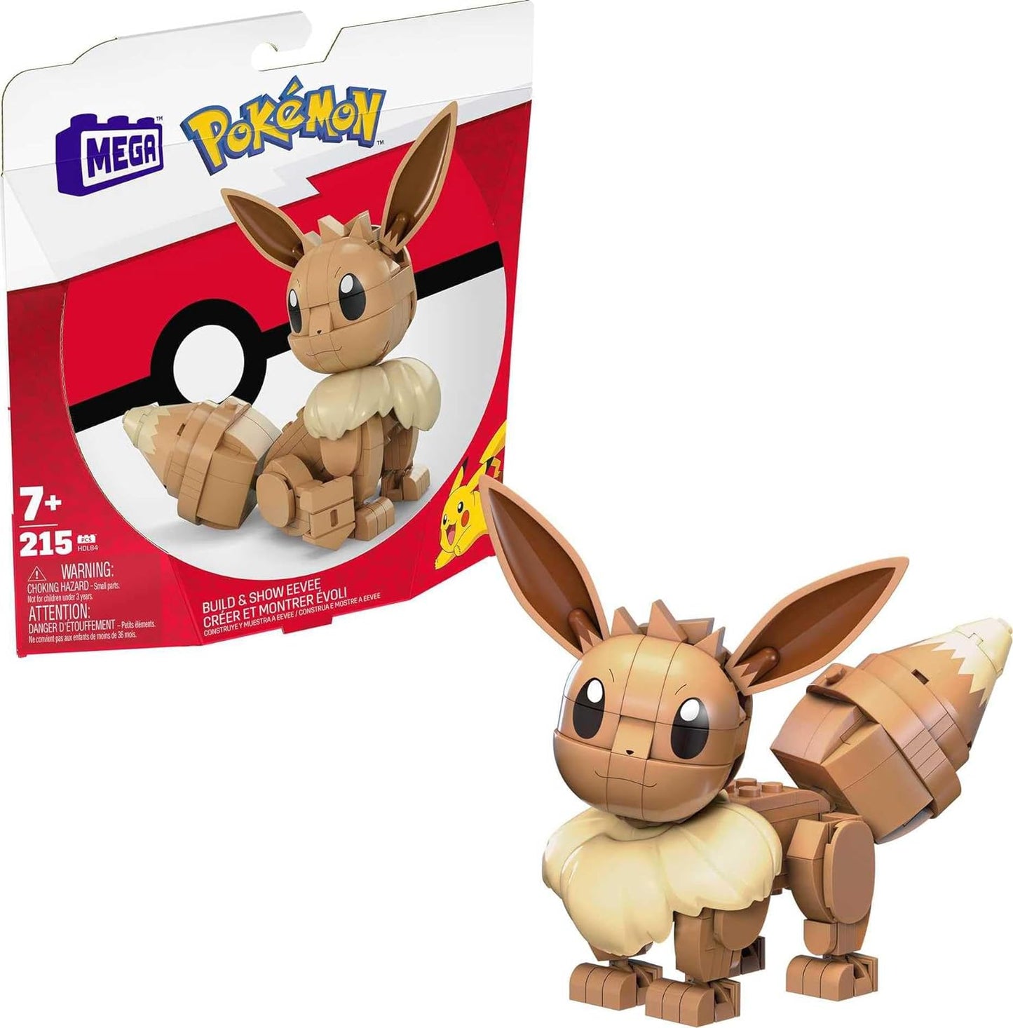 Pokemon! Eevee Build & Show Figurine