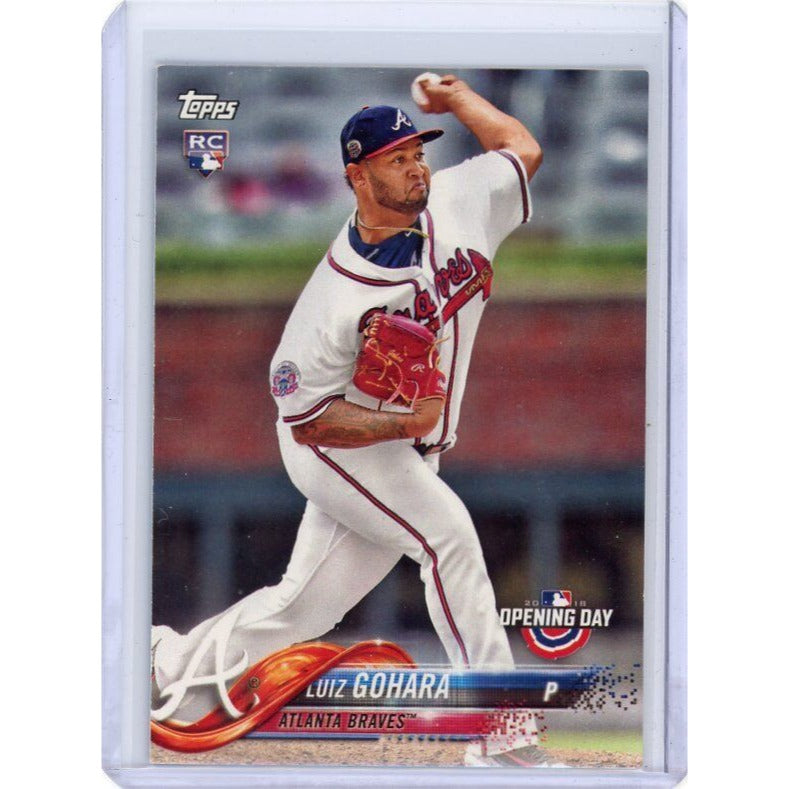 2018 Atlanta Braves Luiz Gohara Topps Opening Day #138