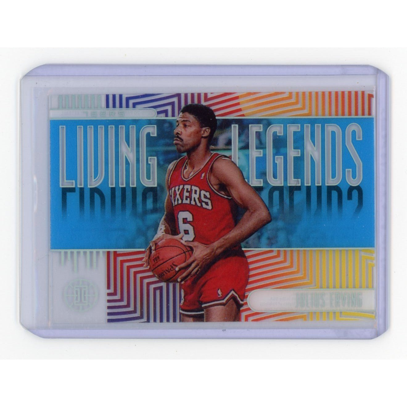 2019-20 Julius Erving Panini Illusions #4 Living Legends Blue