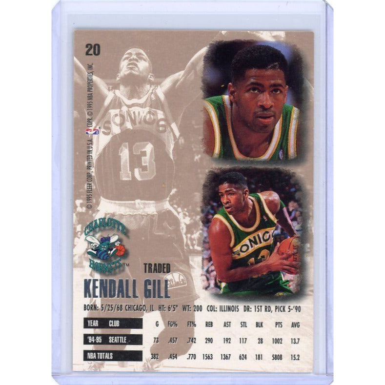 1995-96 Seattle SuperSonics Kendall Gill Fleer Ultra #20