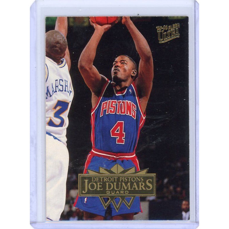 1995-96 Detroit Pistons Joe Dumars Fleer Ultra #51