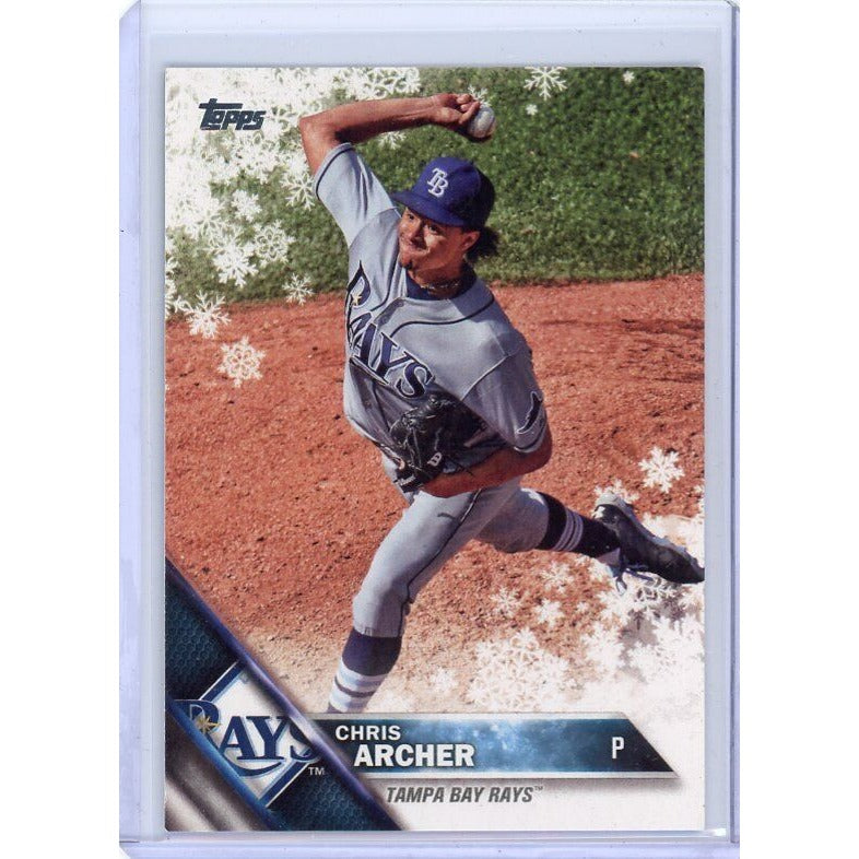 2016 Tampa Bay Chris Archer Topps Holiday #HMW160