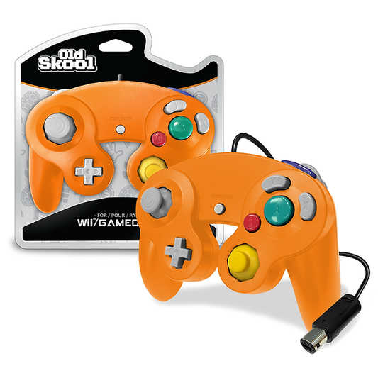 Old Skool: Wii/Gamecube Controller-Orange