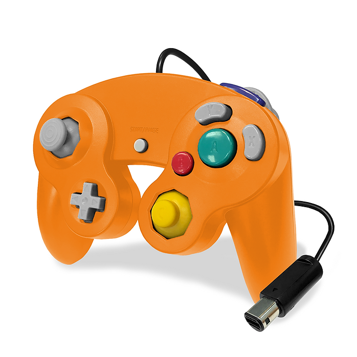 Old Skool: Wii/Gamecube Controller-Orange