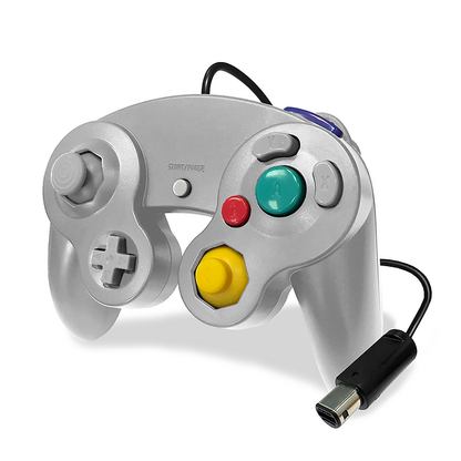 Old Skool: Gamecube/Wii Controller- Silver