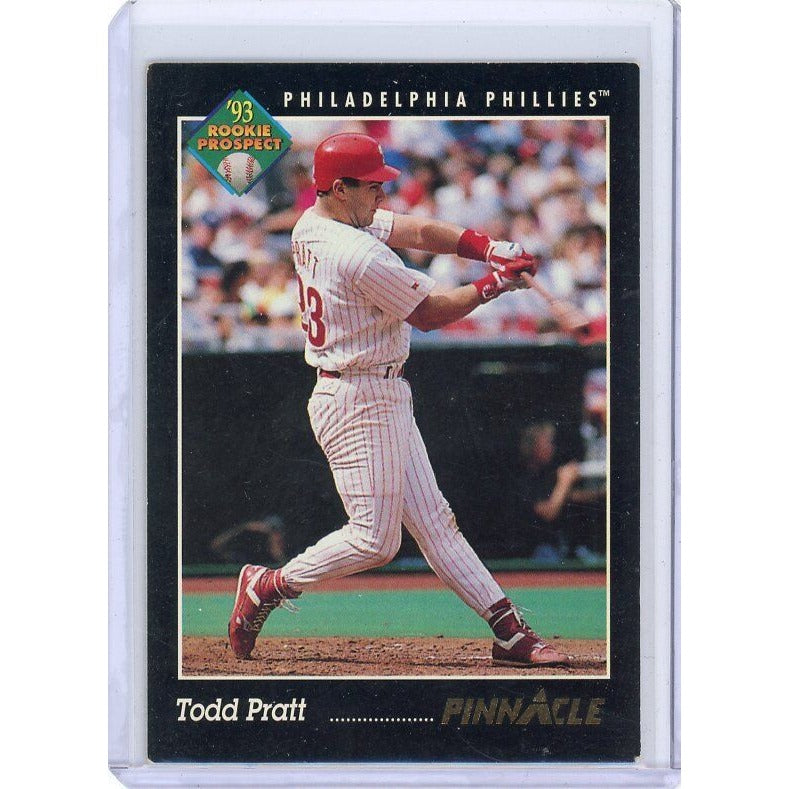 1993 Philadelphia Phillies Todd Pratt Pinnacle #598