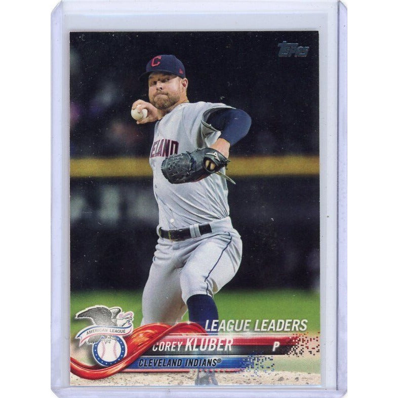 2018 Cleveland Indians Corey Kluber Topps #31