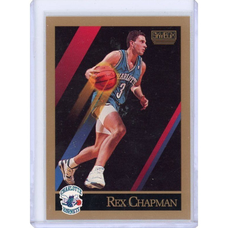 1990-91 Charlotte Hornets Rex Chapman SkyBox #27