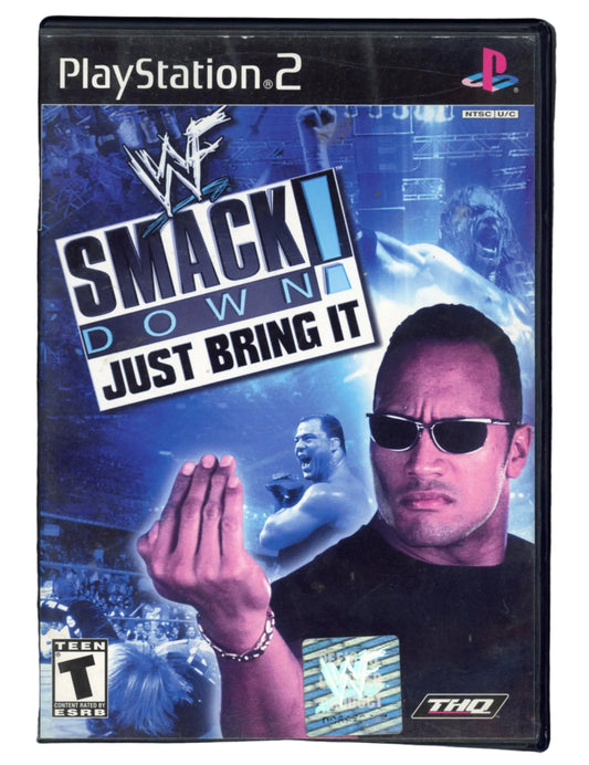 Play Station 2 : WWF Smack Down! Just Bring It.- (CIB)